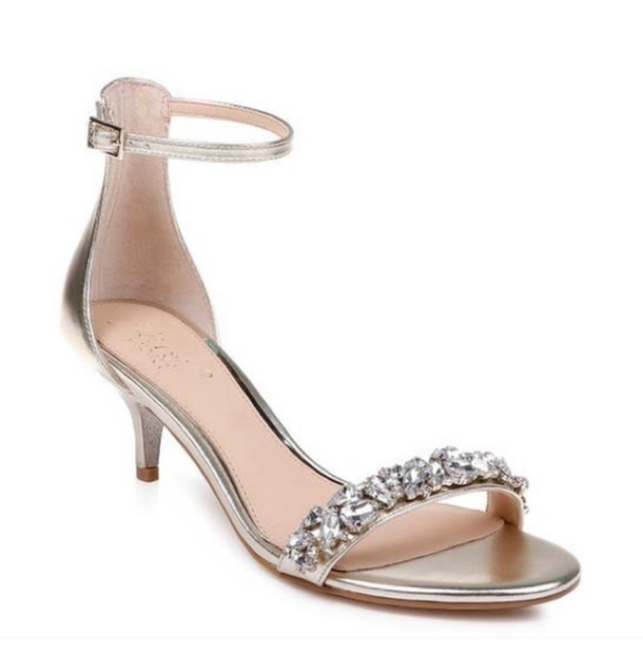 Badgley Mischka Jewel, Dash heels, NWOB - Picture 10 of 10